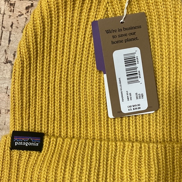 Patagonia fisherman’s roll beanie - Picture 3 of 6